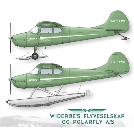 Lima November Decals 72-570 1/72 Wideroe Cessna C-170