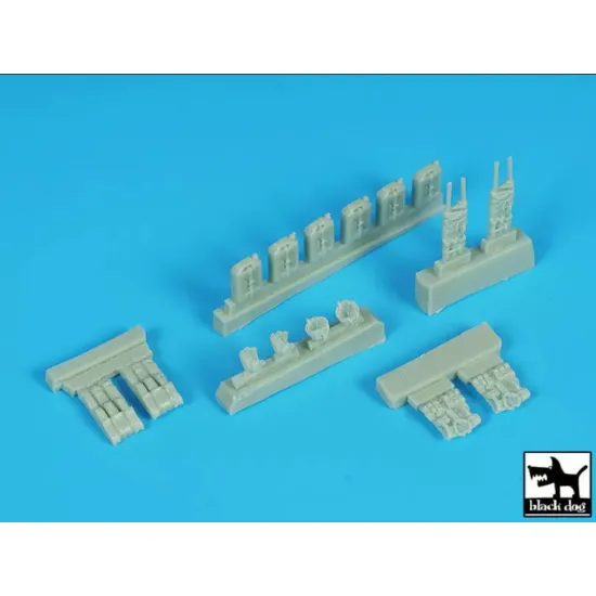Black Dog T72199 1/72 M 163 Vulcan Accessories Set For Italeri