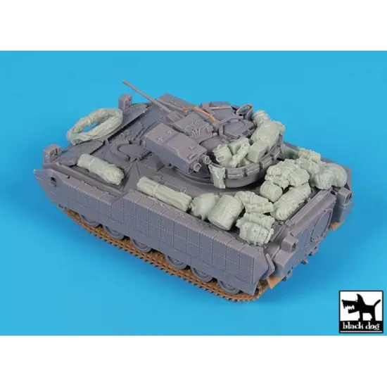 Black Dog T72200 1/72 M3a2 Bradley W/Era Accessories Set For Dragon