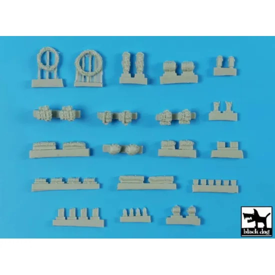 Black Dog T72200 1/72 M3a2 Bradley W/Era Accessories Set For Dragon