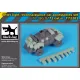 Black Dog T72201 1/72 Otter Light Reconnaissance Car Accessories Set For Ibg