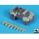 Black Dog T72201 1/72 Otter Light Reconnaissance Car Accessories Set For Ibg