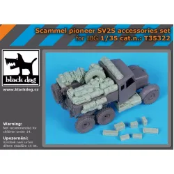 Black Dog T35322 1/35 Scammel Pioneer Sv2s Accessories Set For Ibg Models