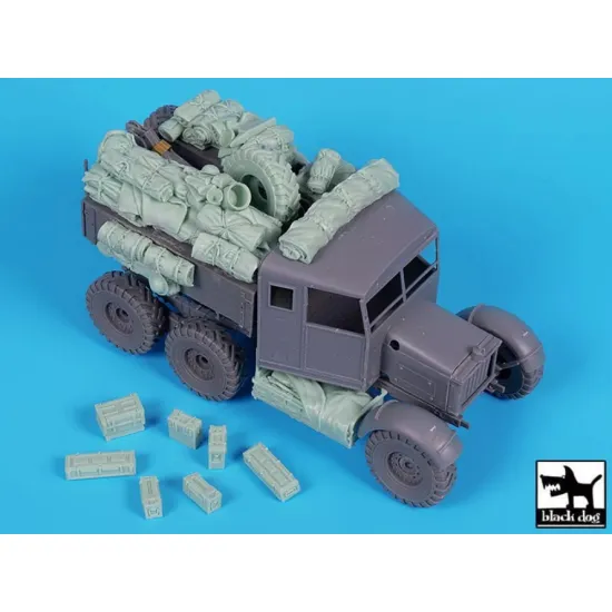 Black Dog T35322 1/35 Scammel Pioneer Sv2s Accessories Set For Ibg Models