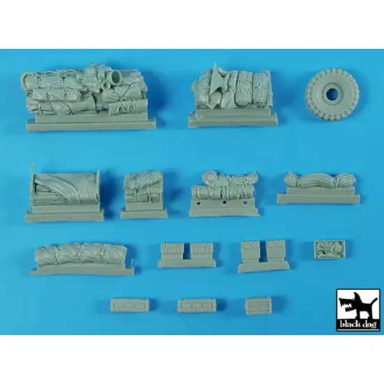 Black Dog T35322 1/35 Scammel Pioneer Sv2s Accessories Set For Ibg Models