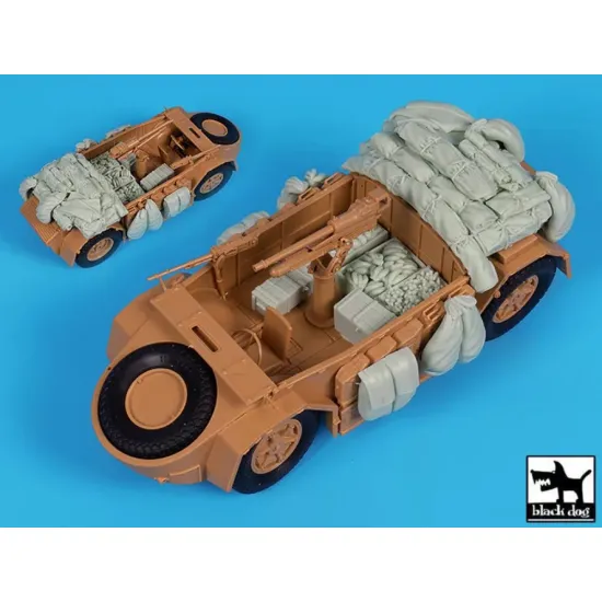 Black Dog T35323 1/35 As 42 Sahariana Accessories Set For Italeri
