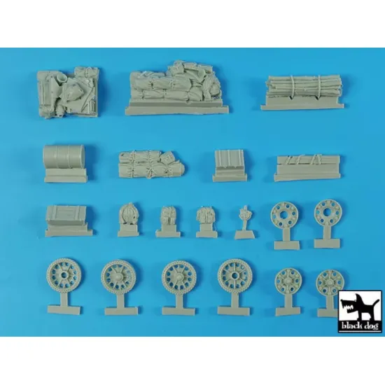 Black Dog T35324 1/35 T 34 Tyagach Model 1944 Accessories Set For Zvezda