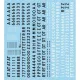 Lima November Decals 72-d18 1/72 Royal Danish Air Numbers And Letters