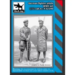 Black Dog F32190 1/32 German Fighter Pilots Ww I Set