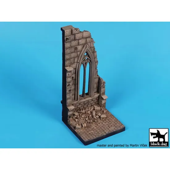 Black Dog D35135 1/35 Church Ruin Base