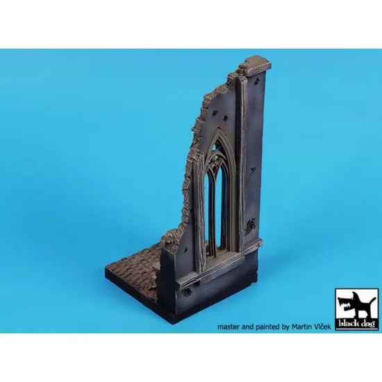Black Dog D35135 1/35 Church Ruin Base