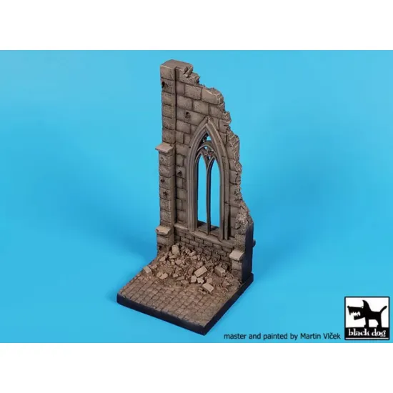 Black Dog D35135 1/35 Church Ruin Base