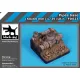 Black Dog Fd023 1/35 Pipes Base 60/60 Mm
