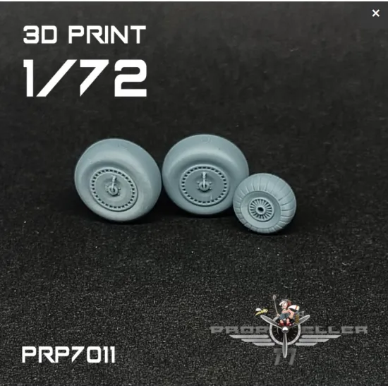 77propeller Prp7011 1/72 Wheels Heinkel He177 For Revell Kit