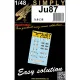 Hgw 148438 1/48 Simply Belts Ju87 Stuka - Seatbelts