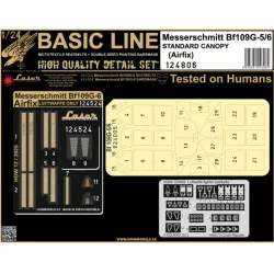 Hgw 124806 1/24 Bf109g-5/6 - Basic Line Recommended For Airfix