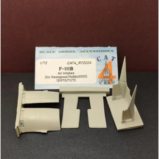 Cat4-r72024 1/72 F-111b Air Intakes For Hasegawa/Hobby 2000 151970/71/72