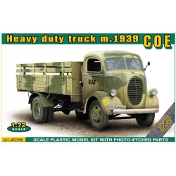 Ace 72590 1/72 Coe Caboverengine Heavy Truck M 1939 Plastic Model Kit