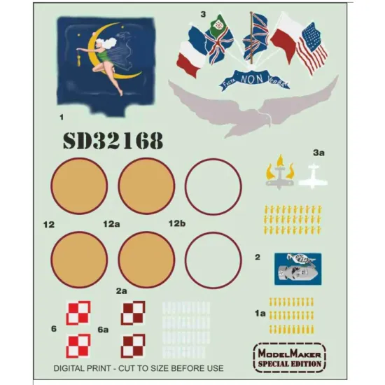 Model Maker Sd32168 1/32 Avro Lancaster In Polish Service Part I