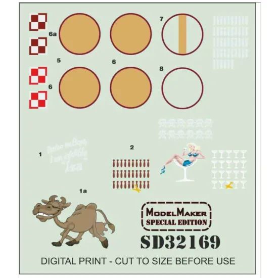 Model Maker Sd32169 1/32 Avro Lancaster In Polish Service Part Ii