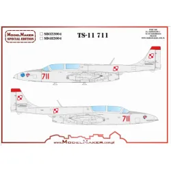 Model Maker Sd322004 1/32 Ts-11 Iskra 711 Decal For Aircraft