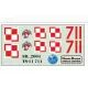Model Maker Sd322004 1/32 Ts-11 Iskra 711 Decal For Aircraft