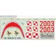 Model Maker Sd322008 1/32 Ts-11 Iskra 2003 Decal For Aircraft