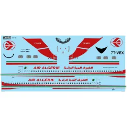 26decals 144-01 1/144 Air Algerie Boeing 727-200 Laser Decal