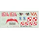 Model Maker Sd322009 1/32 Ts-11 Iskra 1614 Decal For Aircraft