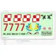 Model Maker Sd322022 1/32 Mig-29 77 Pkw 1 Decal For Aircraft