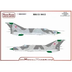 Model Maker Sd322027 1/32 Mig-21mf 9012 Decal For Aircraft