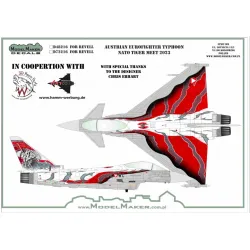Model Maker Sd32216 1/32 Austrian Eurofighter Typhoon Nato Tiger Meet 2023 Decal For Aircraft