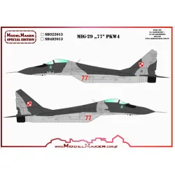 Model Maker Sd482013 1/48 Mig-29-29 77 Pkw4 Decal For Aircraft