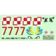 Model Maker Sd482022 1/48 Mig-29 77 Pkw 1 Decal For Aircraft