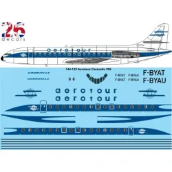 26decals 144-122 1/144 Aerotour Caravelle Vin Laser Decal For Aircraft