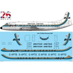 26decals 144-175 1/144 Bua Viscount 800 Laser Decal For Aircraft