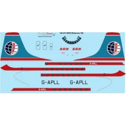 26decals 144-214 1/144 Bks Britannia 100 Laser Decal For Aircraft