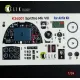 Kelik K24001 1/24 Spitfire Mk Viii Interior 3d Decals For Airfix Kit