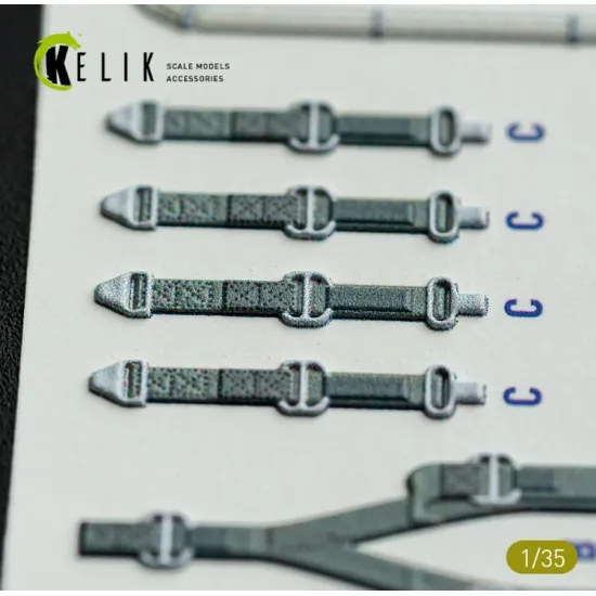 Kelik K35038 1/35 S-64e Skycrane - Interior 3d Decals For Icm Kit