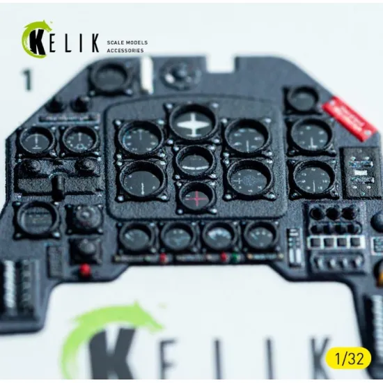 Kelik K32050 1/32 Ju-87d - Interior 3d Decals For Hasegawa Kit