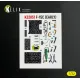 Kelik K32051 1/32 F-15c Early - Interior 3d Decals For Tamiya Kit