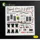 Kelik K32051 1/32 F-15c Early - Interior 3d Decals For Tamiya Kit