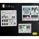 Kelik K32052 1/32 F-15c Msip Ii- Interior 3d Decals For Tamiya Kit