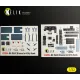 Kelik K32054 1/32 Ov-10a/C Bronco - Interior 3d Decals For Kitty Hawk/Zimi Models Kit