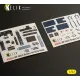 Kelik K32054 1/32 Ov-10a/C Bronco - Interior 3d Decals For Kitty Hawk/Zimi Models Kit