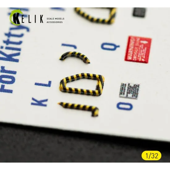 Kelik K32058 1/32 Rf-5e - Interior 3d Decals For Kitty Hawk/Zimi Models Kit