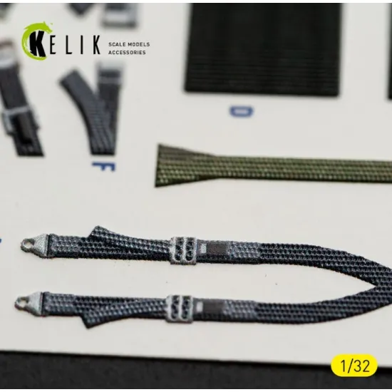 Kelik K32059 1/32 F-5f - Interior 3d Decals For Kitty Hawk/Zimi Models Kit