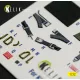 Kelik K32059 1/32 F-5f - Interior 3d Decals For Kitty Hawk/Zimi Models Kit