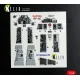Kelik K48146 1/48 Rf-4e - Interior 3d Decals For Hasegawa Kit