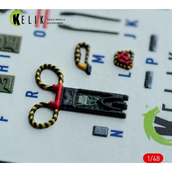 Kelik K48146 1/48 Rf-4e - Interior 3d Decals For Hasegawa Kit